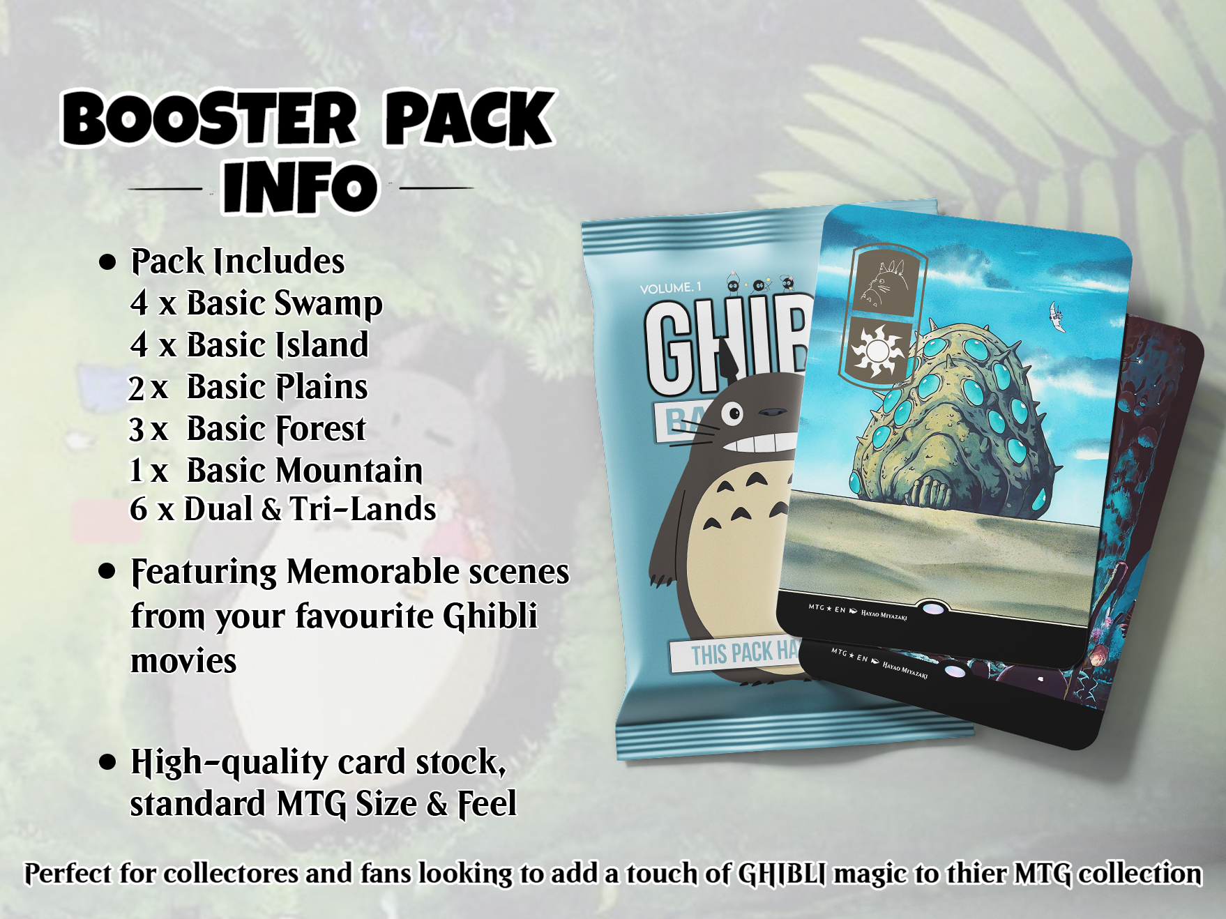 Ghibli Basic Lands Vol 1 - Image 2