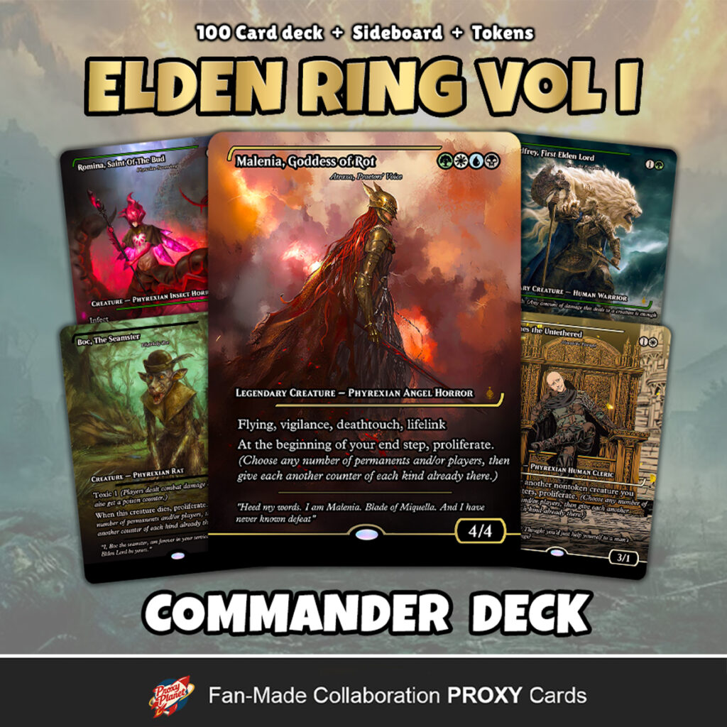 Elden Ring Commander Deck Vol 1 Custom MTG EDH