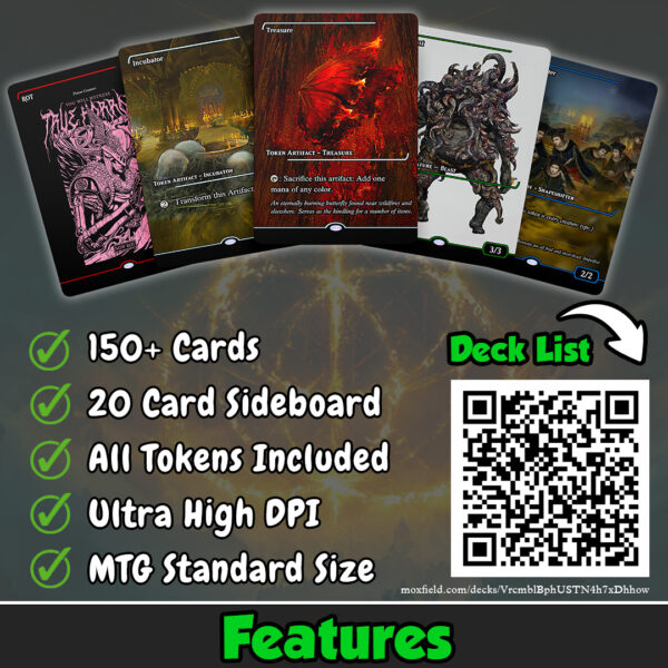 custom mtg commander decks Kykar, Wind's Fury NONCREATURE SPELLS TOKENS Magic Commande  CommanderComplete Elden Ring Commander Deck |