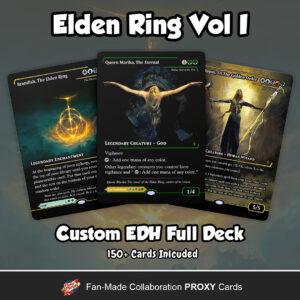 Elden Ring Commander Deck Vol 1 Custom MTG EDH
