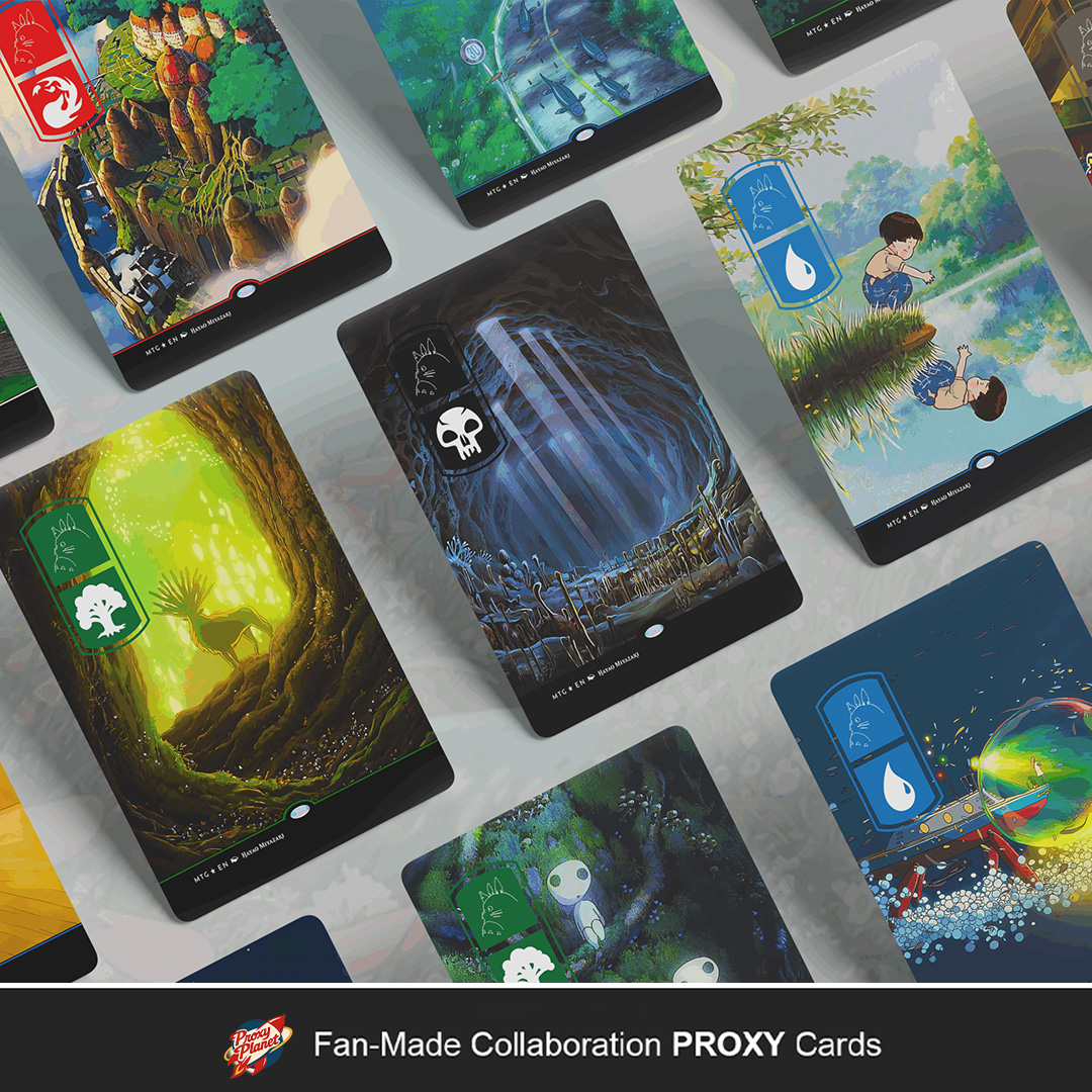 Booster Packs: Ghibli Basic Lands Vol I Booster Packs: Ghibli Basic Lands Vol I - Image 3