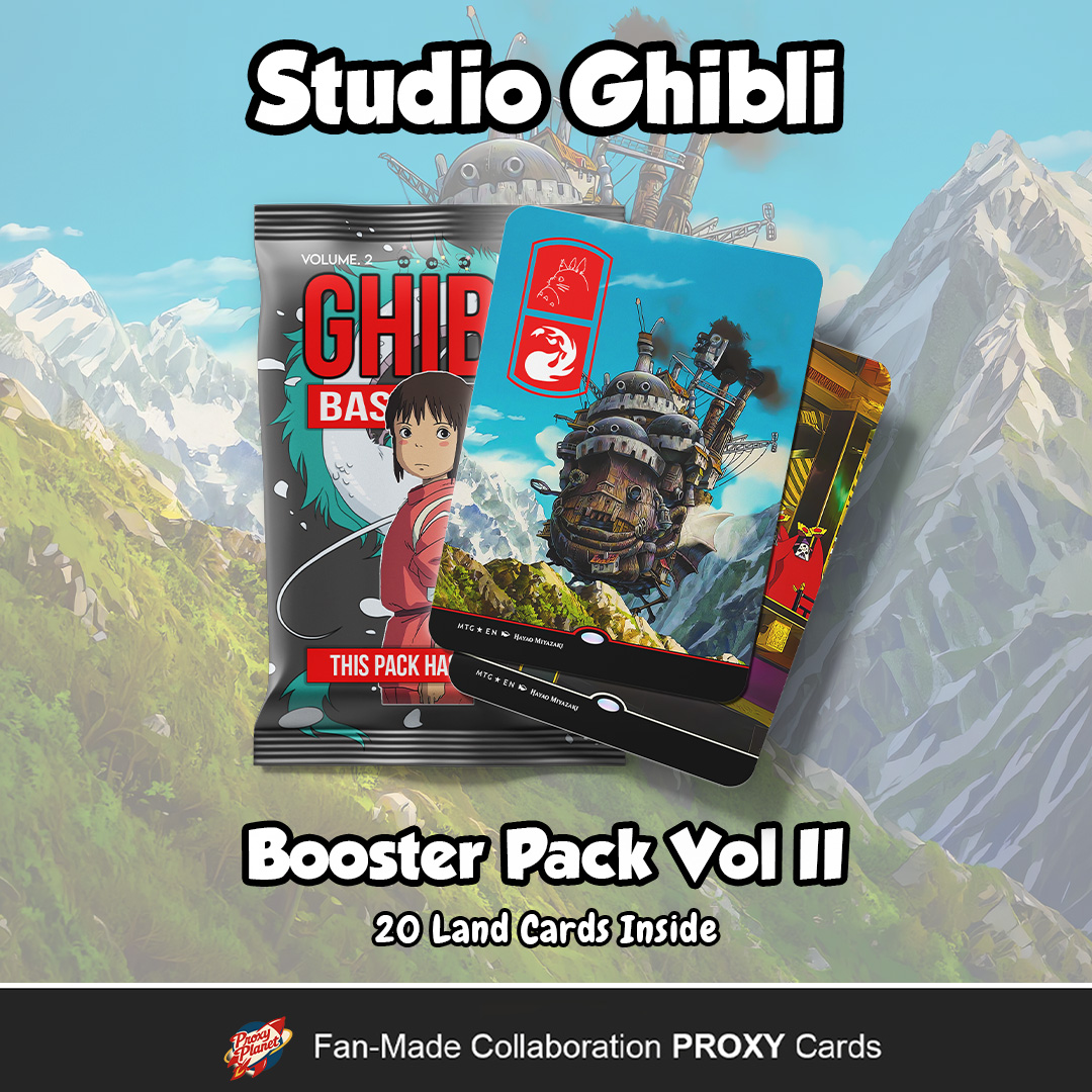 Booster Packs: Ghibli Basic Lands Vol II Booster Packs: Ghibli Basic Lands Vol II