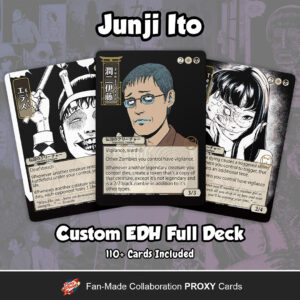 Junji Ito Commander Deck Custom MTG EDH