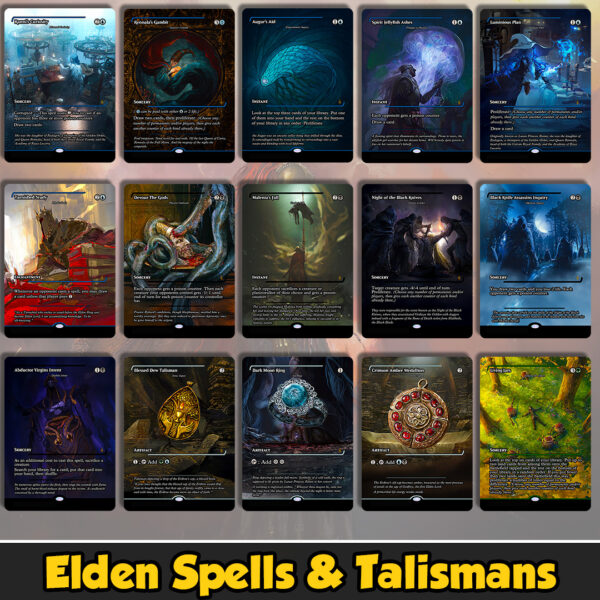 elden ring mtg commander deck Custom I've spent a year making