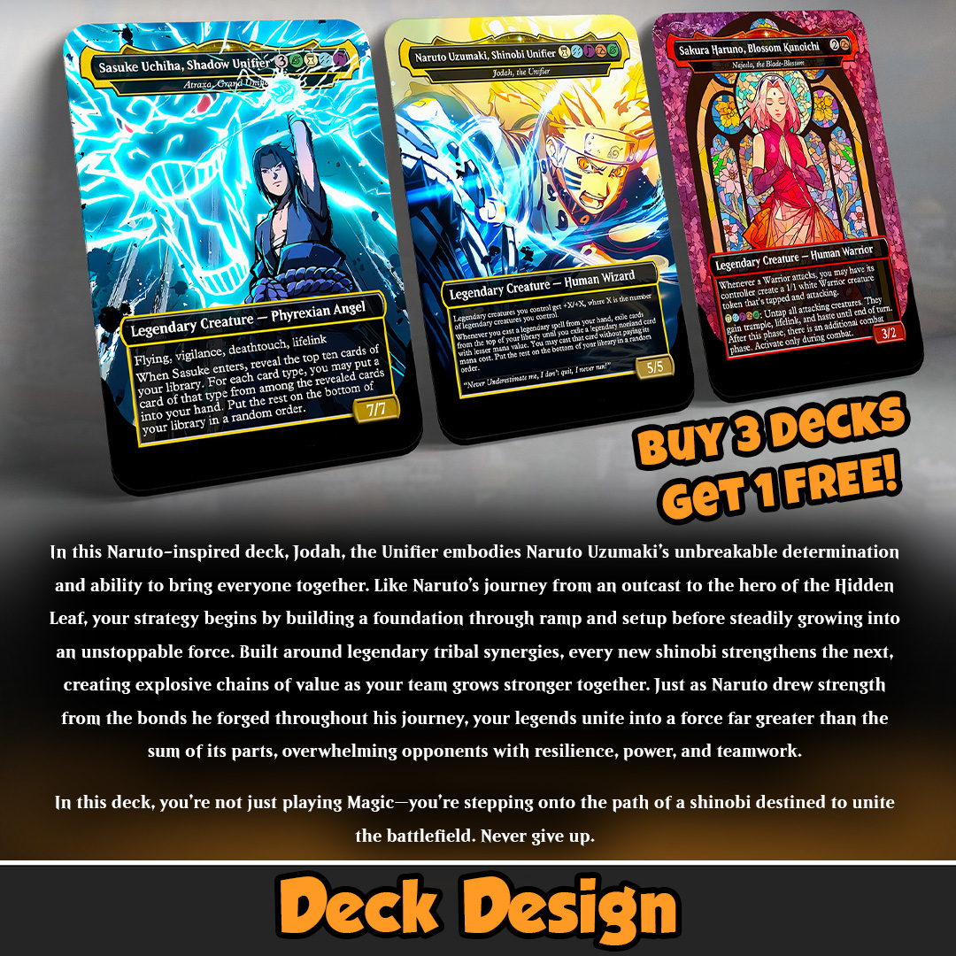 Custom EDH Deck: Naruto Uzumaki Custom EDH Deck: Naruto Uzumaki - Image 2