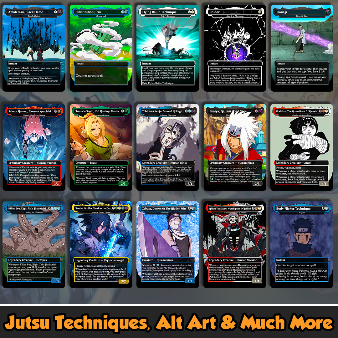 Custom EDH Deck: Naruto Uzumaki Custom EDH Deck: Naruto Uzumaki - Image 4