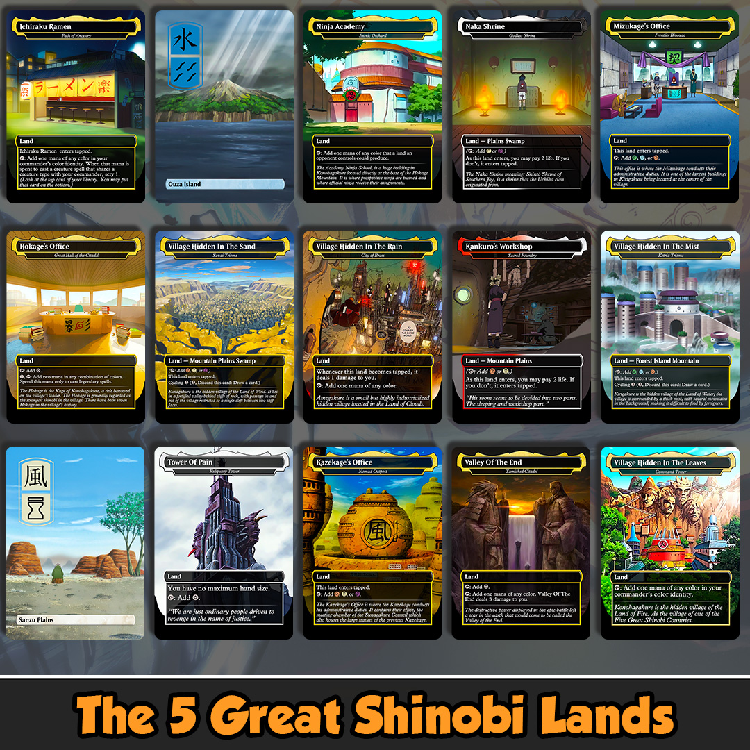 Custom EDH Deck: Naruto Uzumaki Custom EDH Deck: Naruto Uzumaki - Image 5