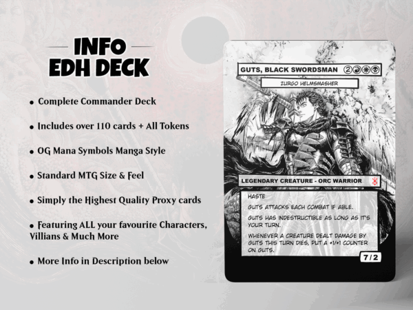 Berserk: Custom EDH Deck - Image 2