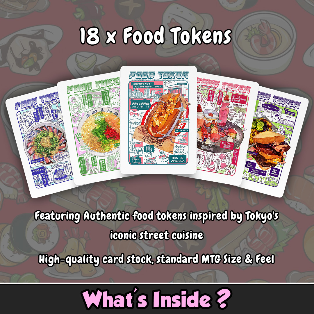 Booster Packs: Tokyo Food Tokens Booster Packs: Tokyo Food Tokens - Image 2