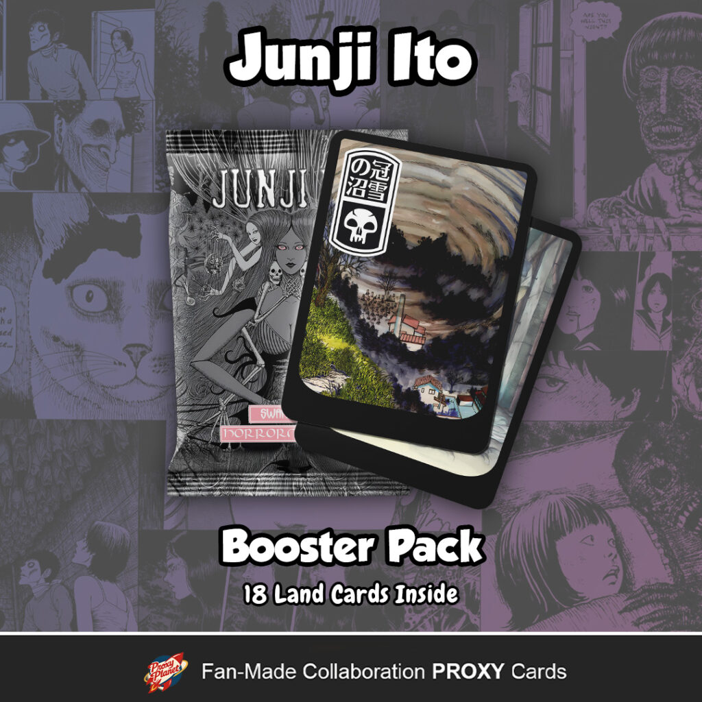 Booster Packs: Junji Ito Swamp Lands
