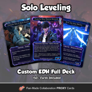 Solo Leveling Commander Deck Custom MTG EDH