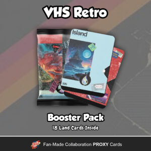 Booster Packs: VHS Retro Basic Lands