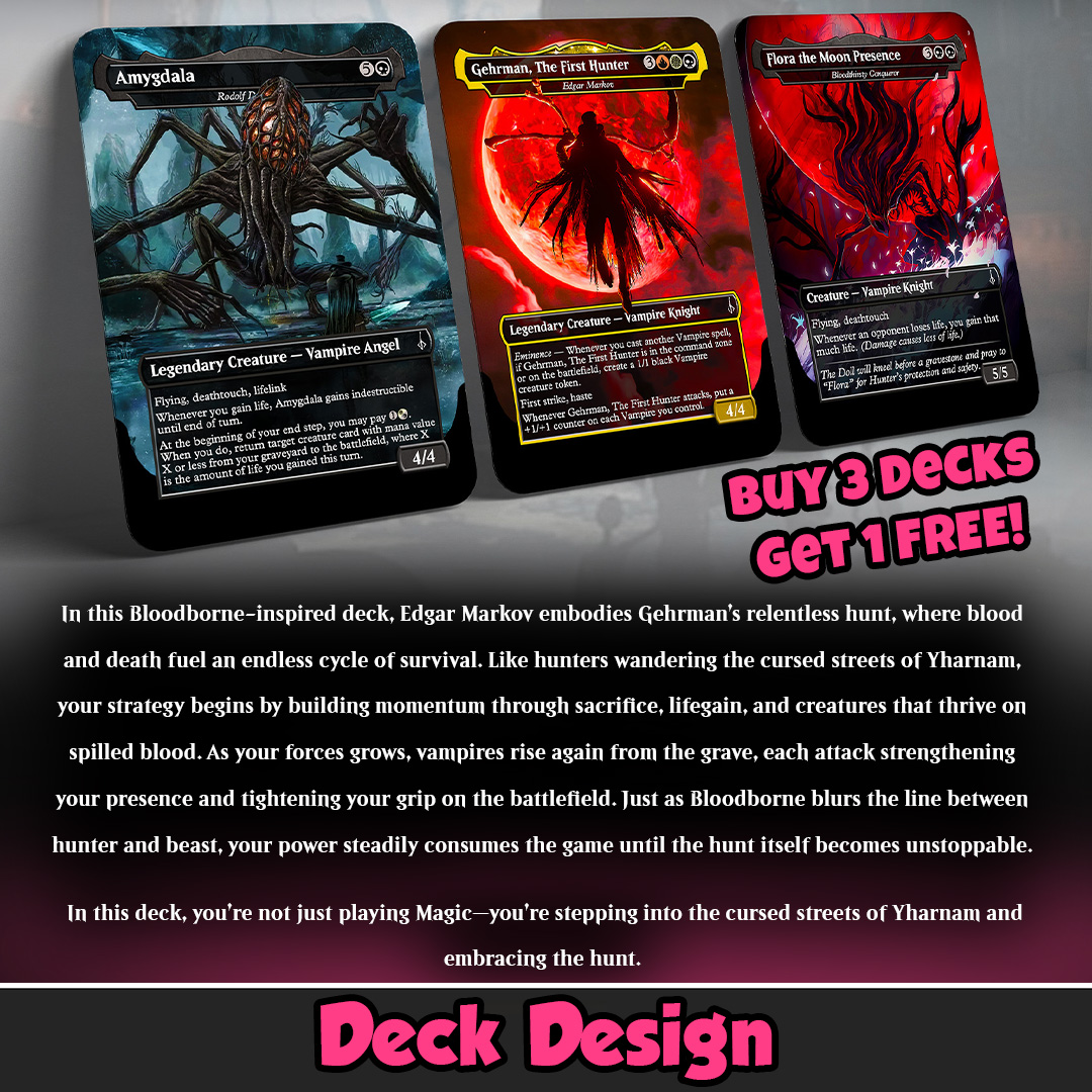 Custom EDH Deck: Bloodborne Custom EDH Deck: Bloodborne - Image 2