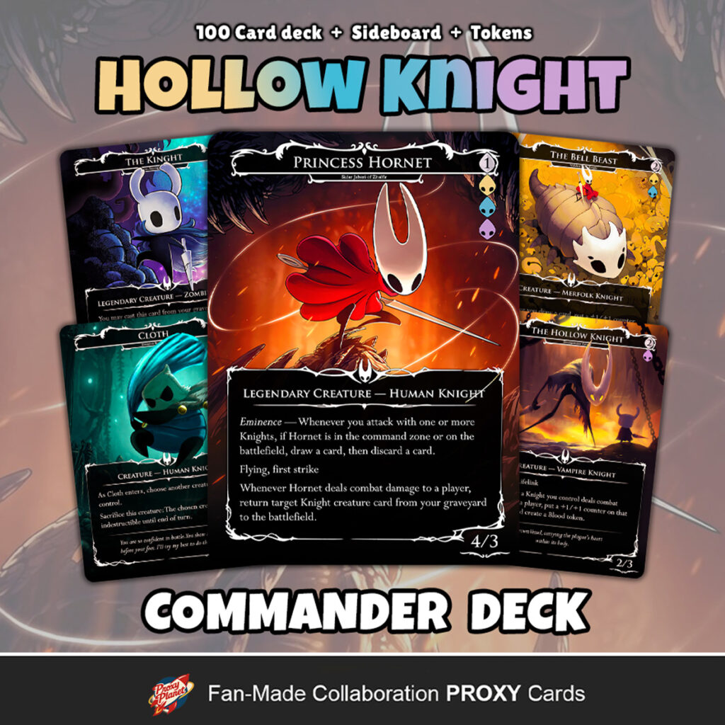 Hollow Knight Commander Deck Custom MTG EDH
