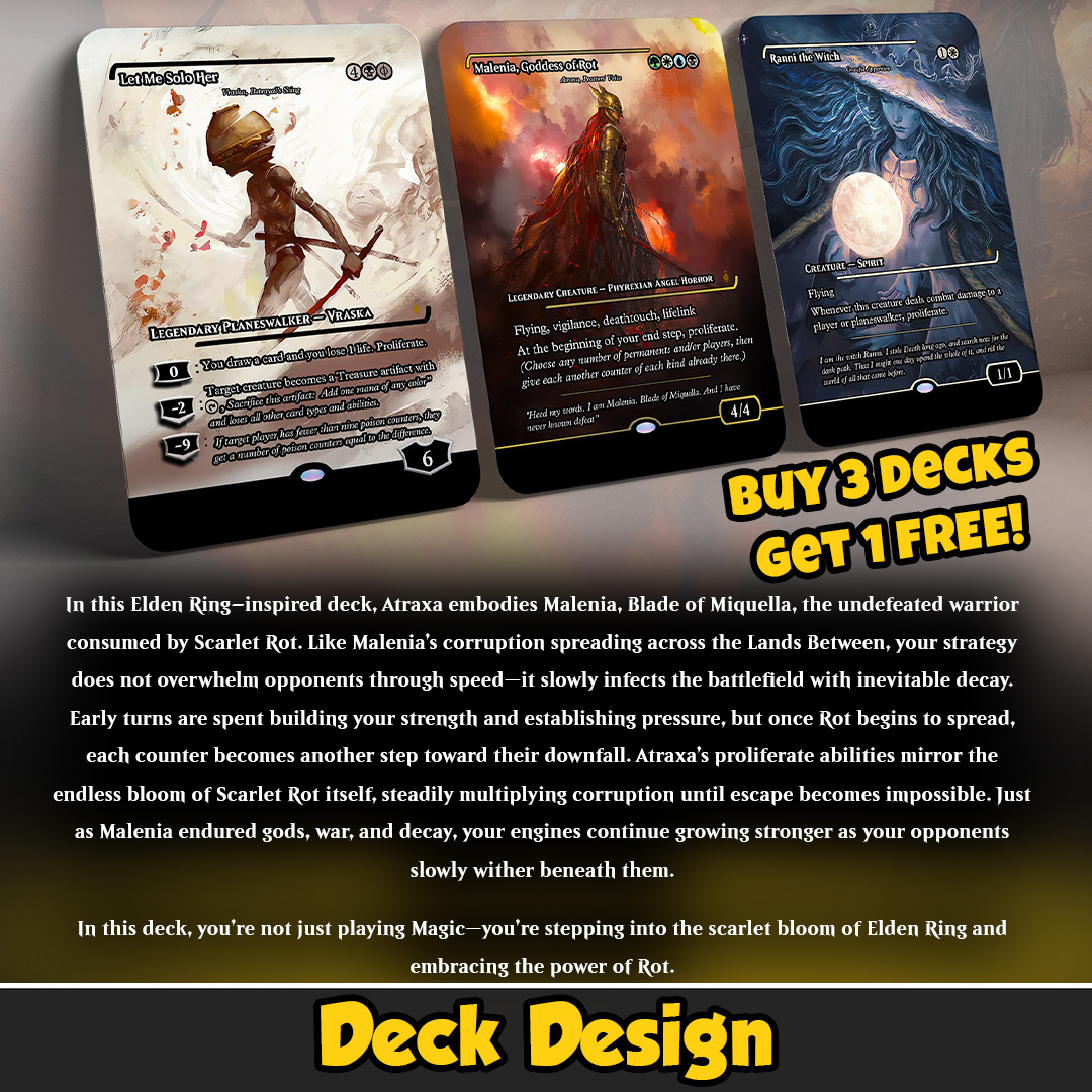 Custom EDH Deck: Elden Ring Malenia Custom EDH Deck: Elden Ring Malenia - Image 2