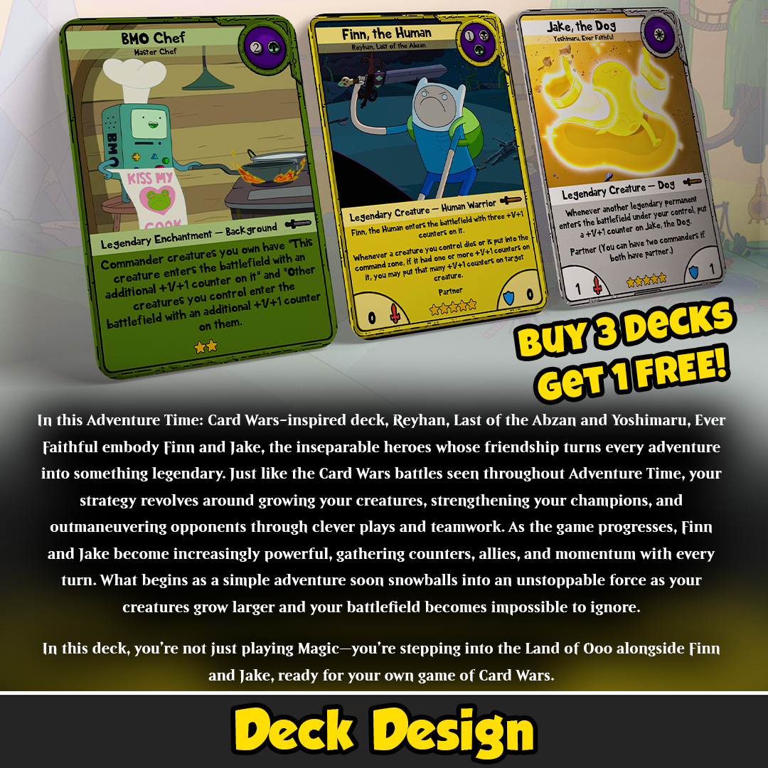 Custom EDH Deck: Adventure Time Custom EDH Deck: Adventure Time - Image 2