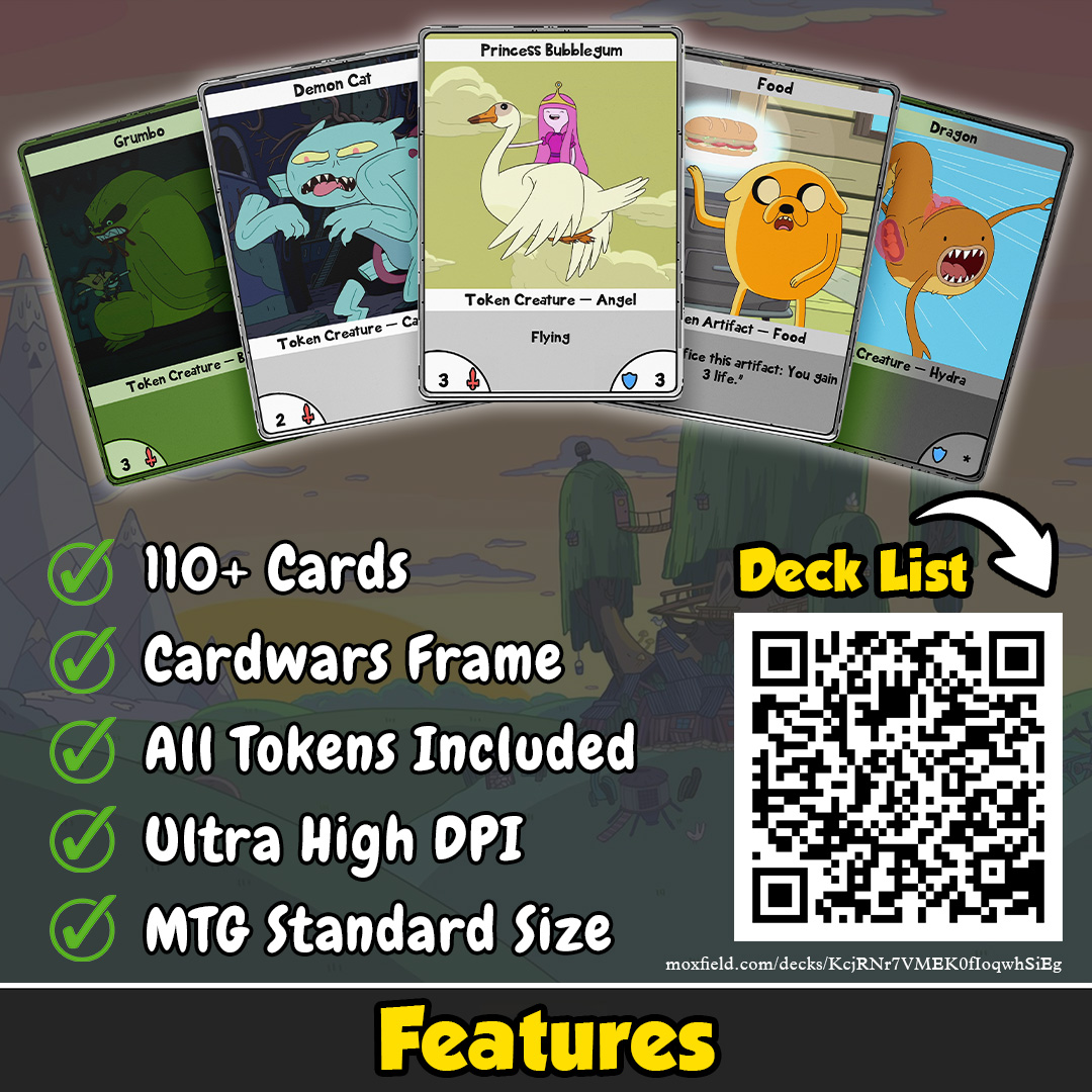Custom EDH Deck: Adventure Time Custom EDH Deck: Adventure Time - Image 3