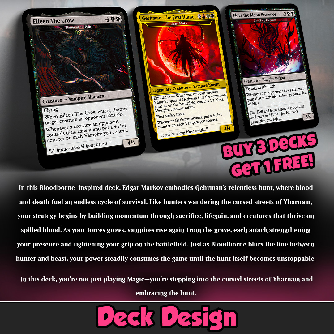 Custom EDH Deck: Bloodborne Custom EDH Deck: Bloodborne - Image 2