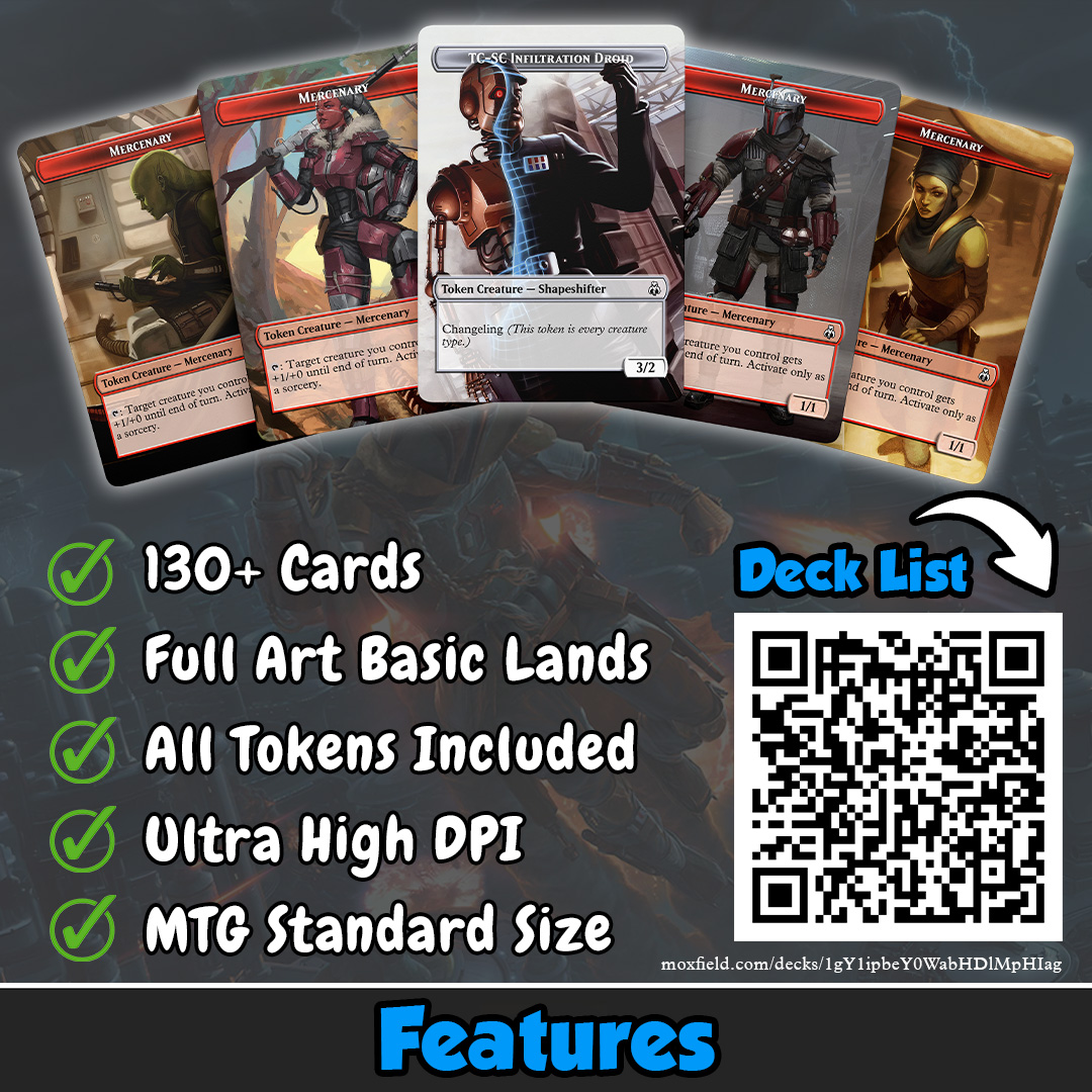 Custom EDH Deck: Bounty Hunters Custom EDH Deck: Bounty Hunters - Image 3