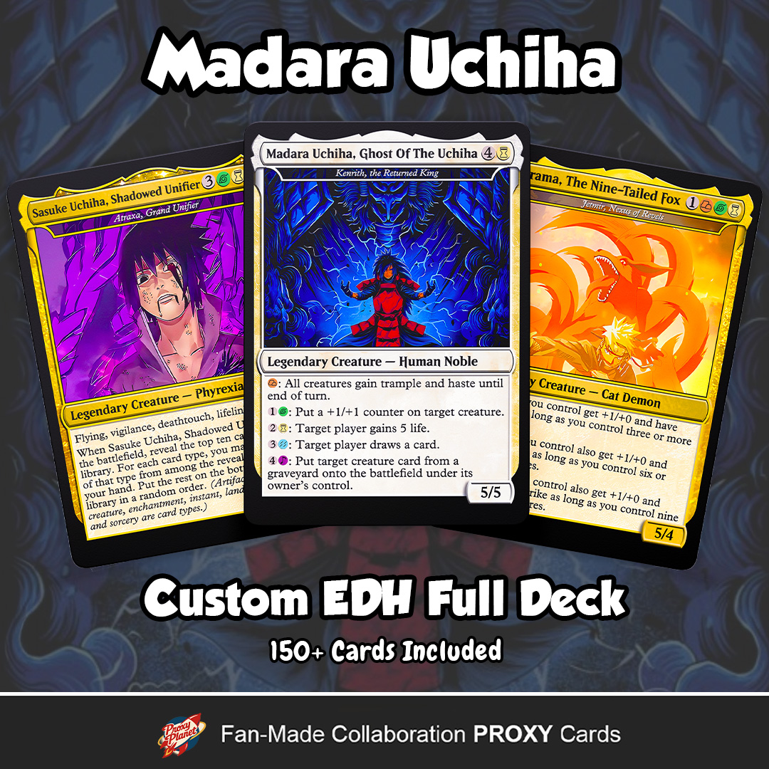 Custom EDH Deck: Madara Uchiha Custom EDH Deck: Madara Uchiha