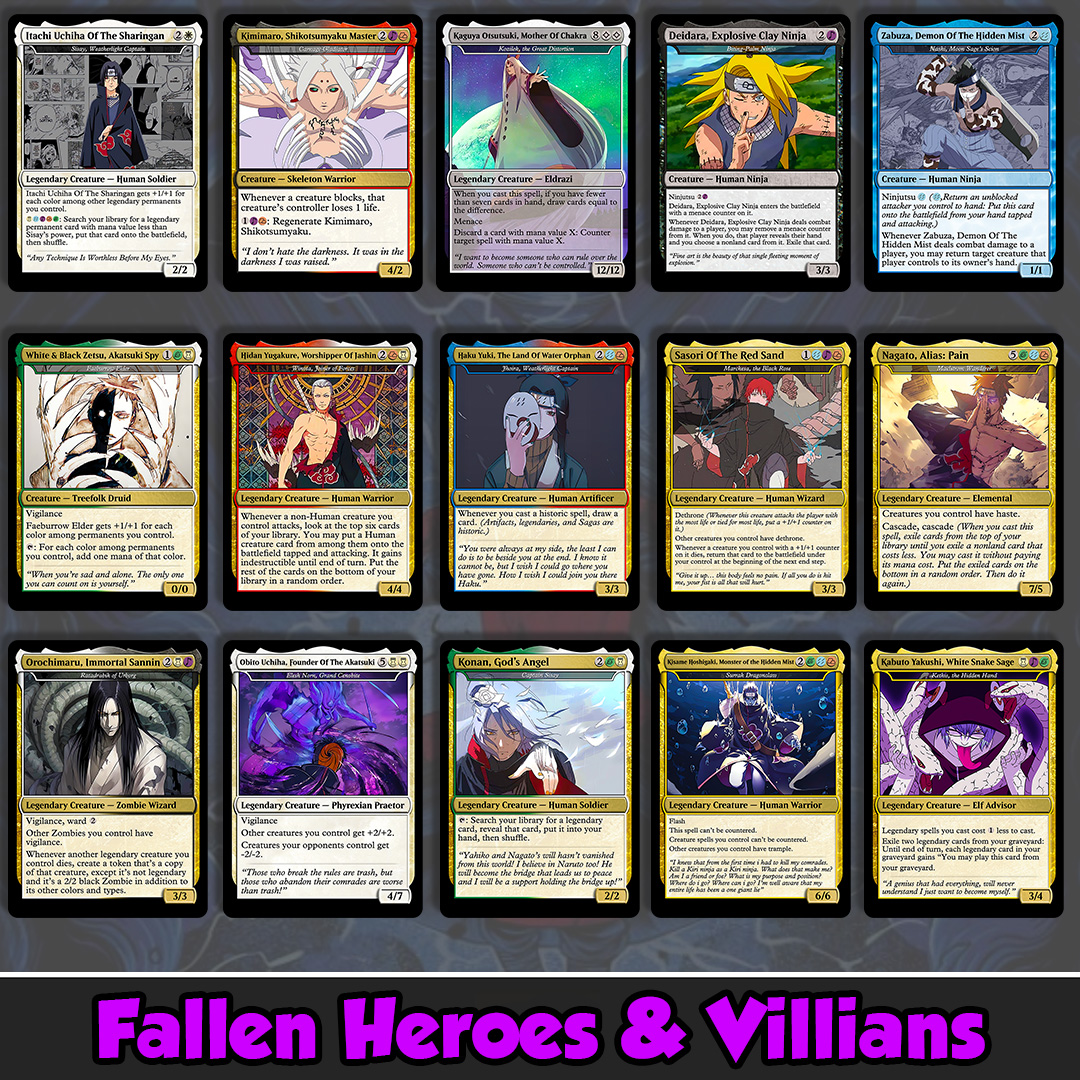 Custom EDH Deck: Madara Uchiha Custom EDH Deck: Madara Uchiha - Image 3