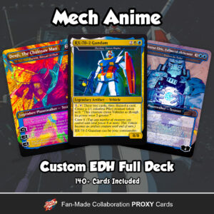 Custom EDH Deck: Gundam Mech Anime