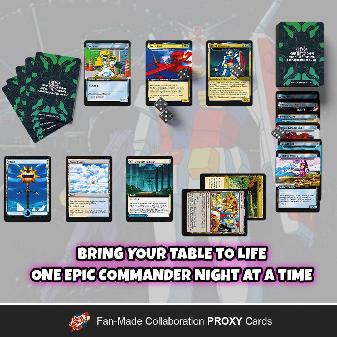 Custom EDH Deck: Gundam Mech Anime Custom EDH Deck: Gundam Mech Anime - Image 12