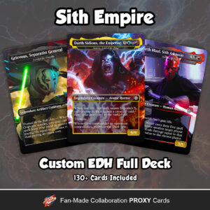 Custom EDH Deck: Sith Empire
