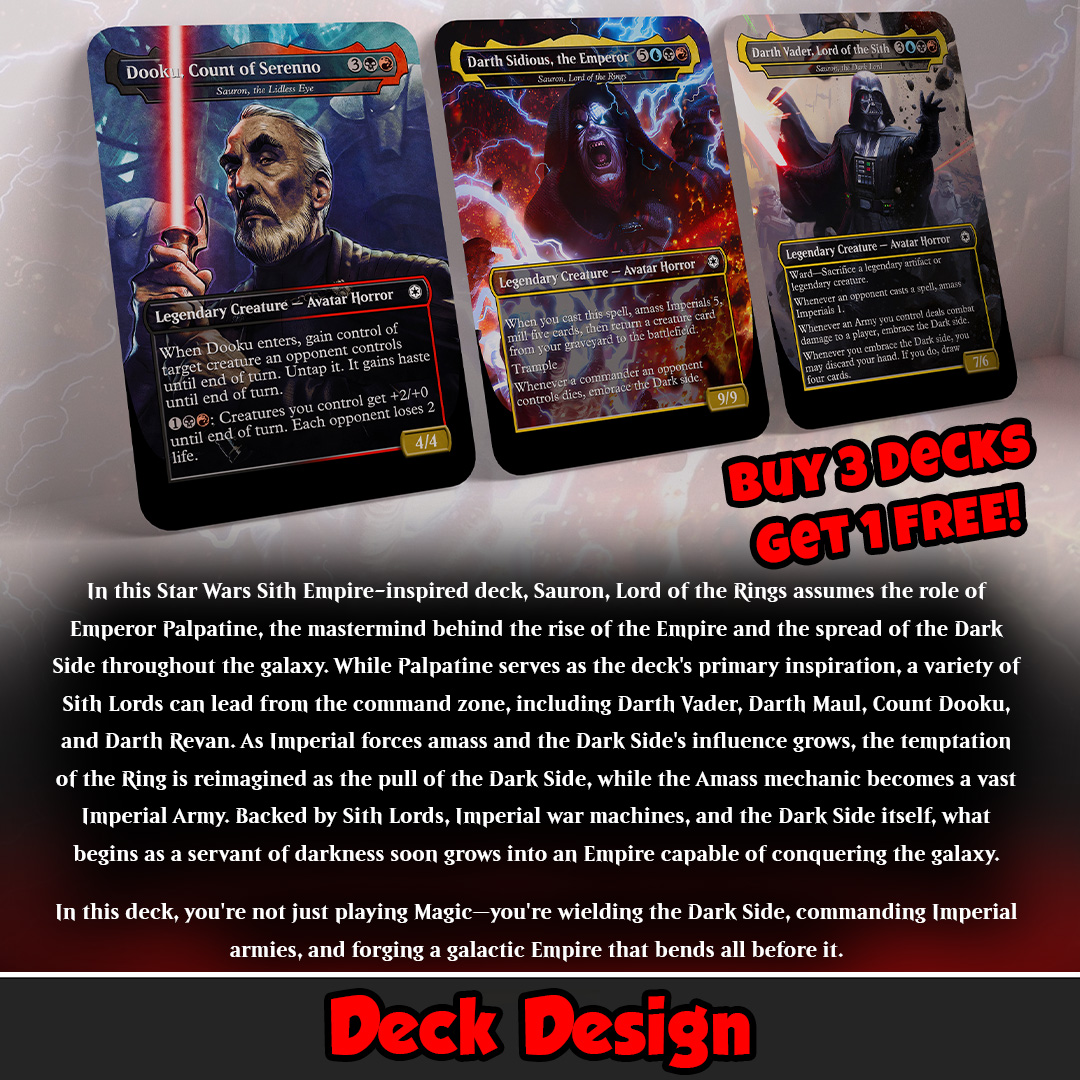 Custom EDH Deck: Sith Empire Custom EDH Deck: Sith Empire - Image 2