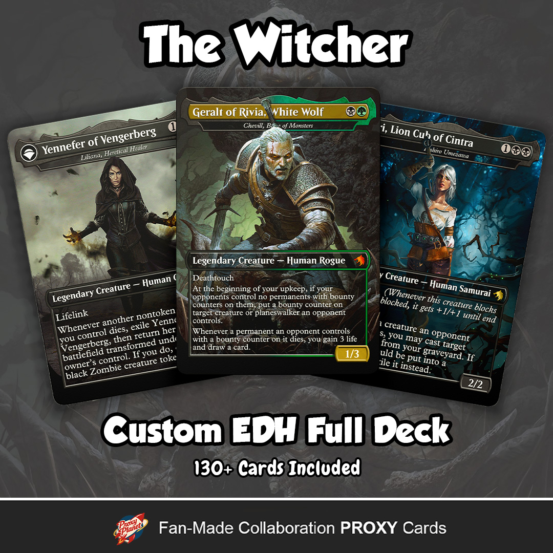 Custom EDH Deck: The Witcher Custom EDH Deck: The Witcher