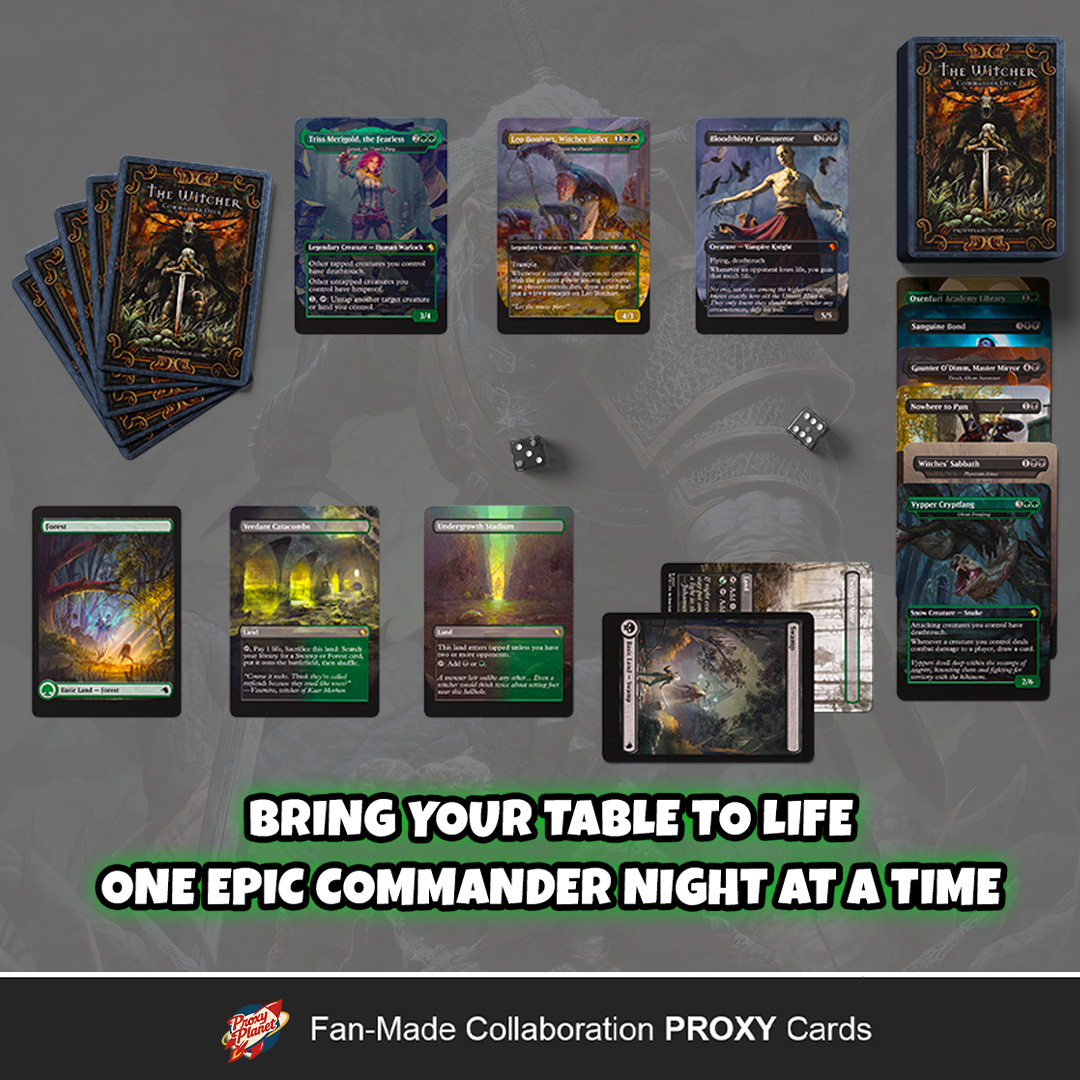 Custom EDH Deck: The Witcher Custom EDH Deck: The Witcher - Image 4