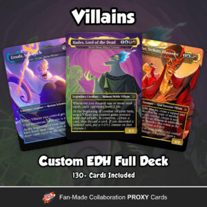 Custom EDH Deck: Villians