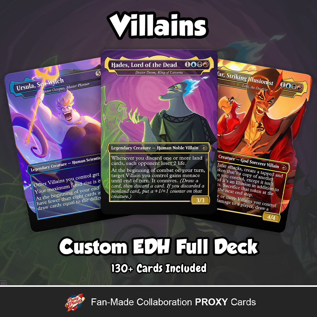 Custom EDH Deck: Villians Custom EDH Deck: Villians