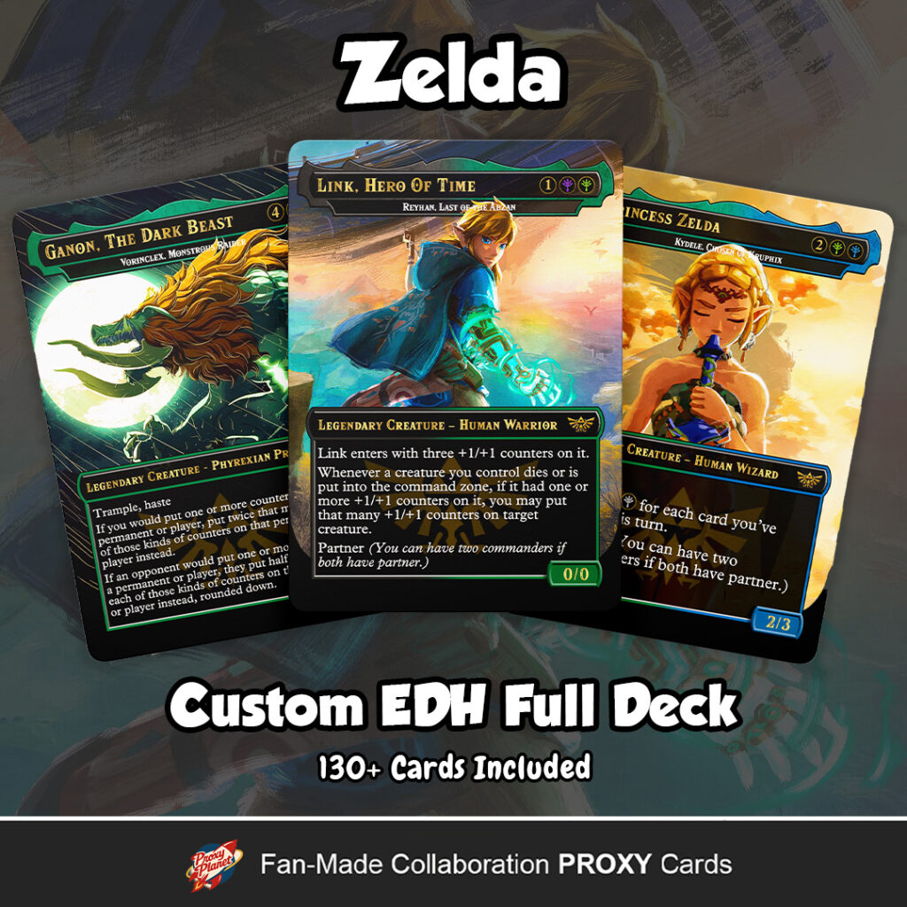 Zelda Bandicoot Commander Deck Custom MTG EDH